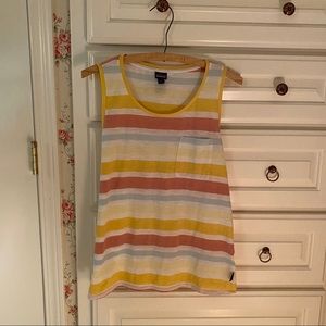 Summer striped tank top